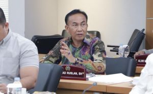 Anggota Komisi D dari Fraksi PKB, H. Ahmad Ruslan