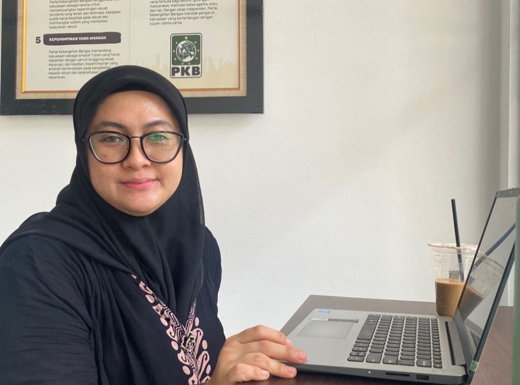 Mia Silmiah Syazali, M.PSI, Wakil Sekretaris DPW PKB DKi Jakarta